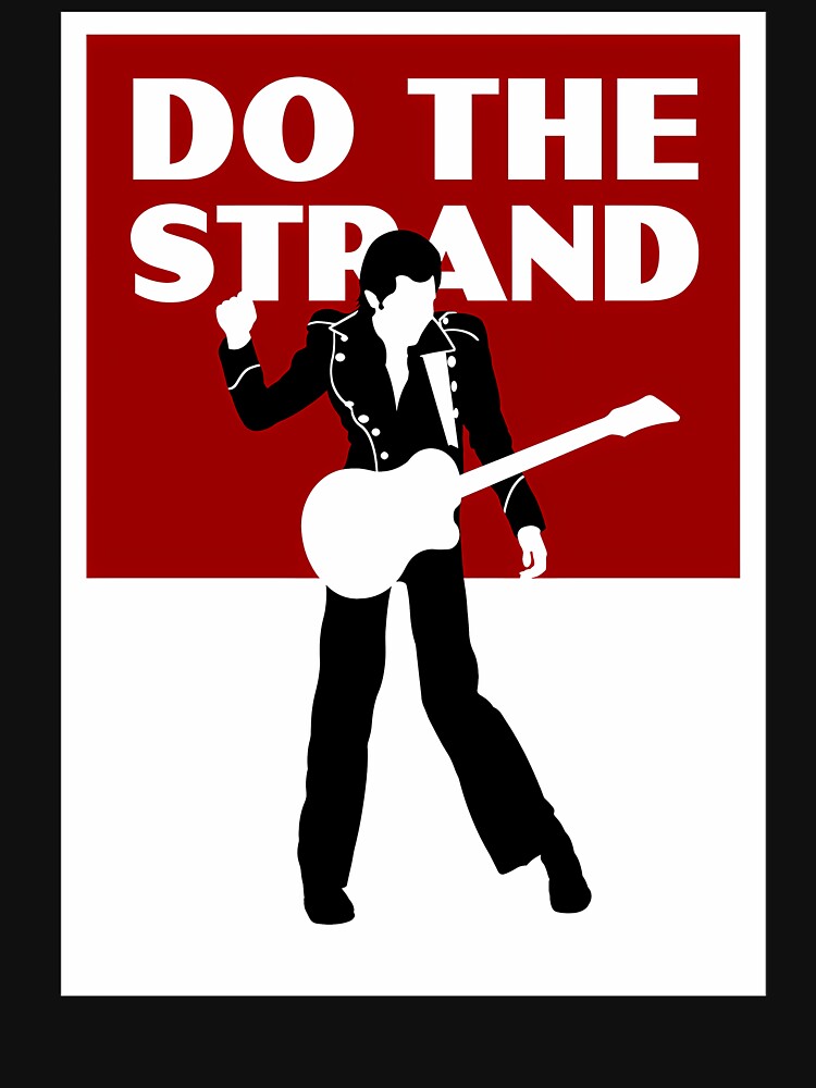 Musician Silhouette Playing Guitar Red Square Shirt