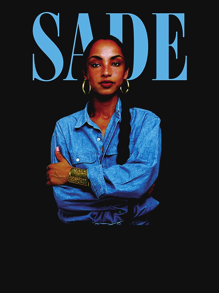 Sade Adu Blue Types Shirt