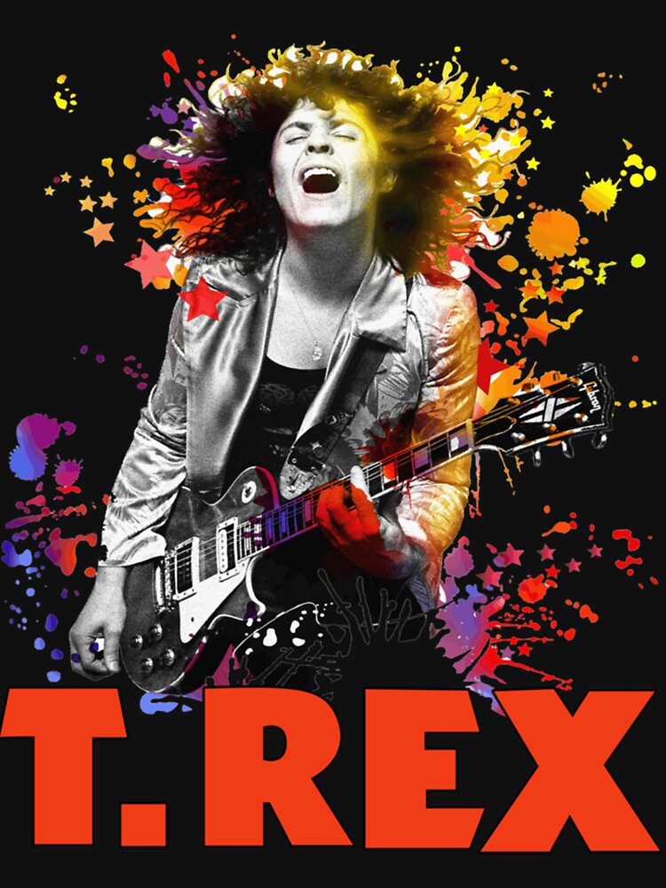 T Rex Rock Band Marc Bola Shirt