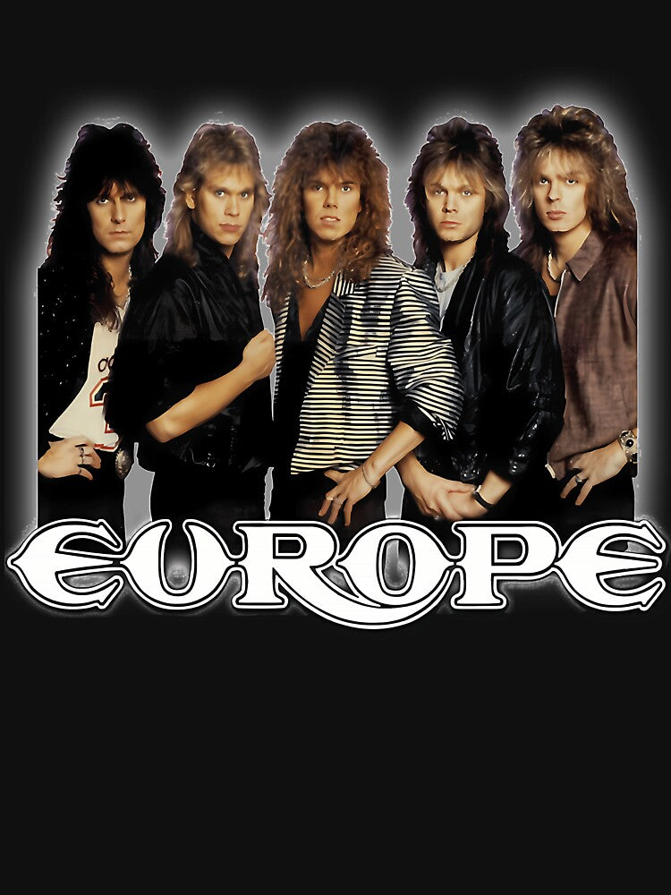 Europe Band 80s 90s Retro Vintage Shirt