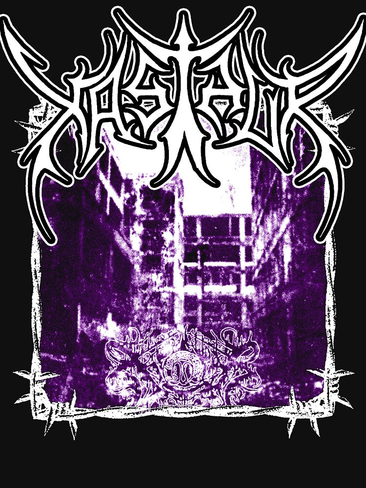 Vintage Purple Dark Band Music Shirt