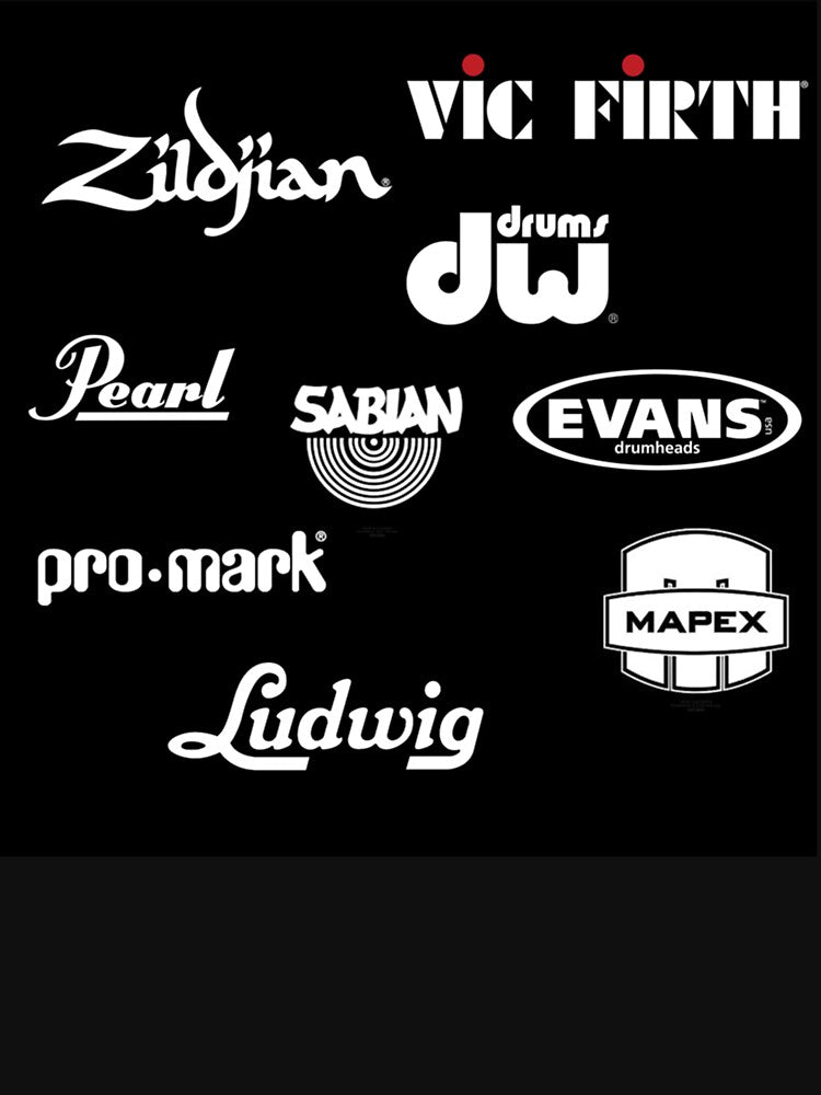Drumming Brand Logos Shirt