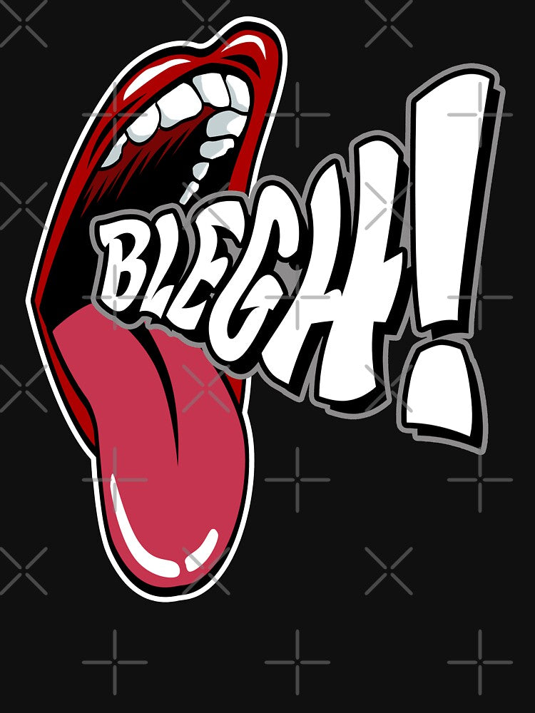 Blegh Lips Scream Metalcore Fan For Metalheads Shirt