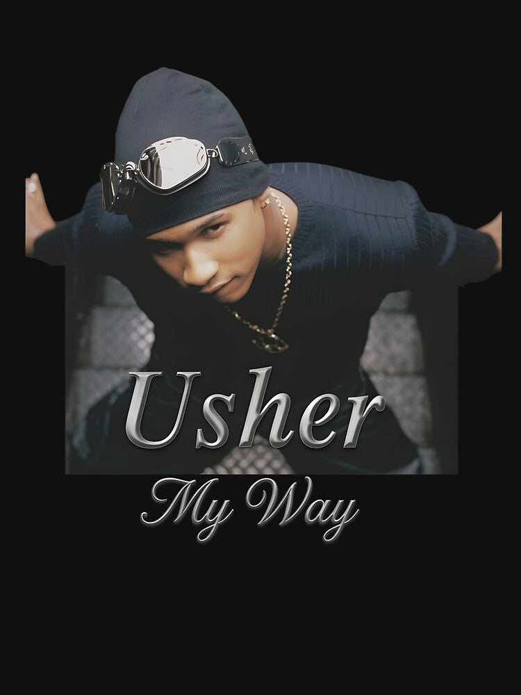Usher My Way Music Art Style Reimagined Shirt