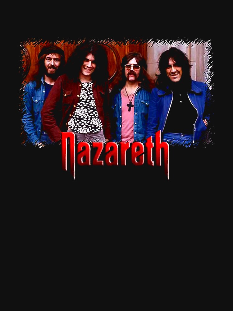 Scotland Heavy Metal Nazareth Band Shirt