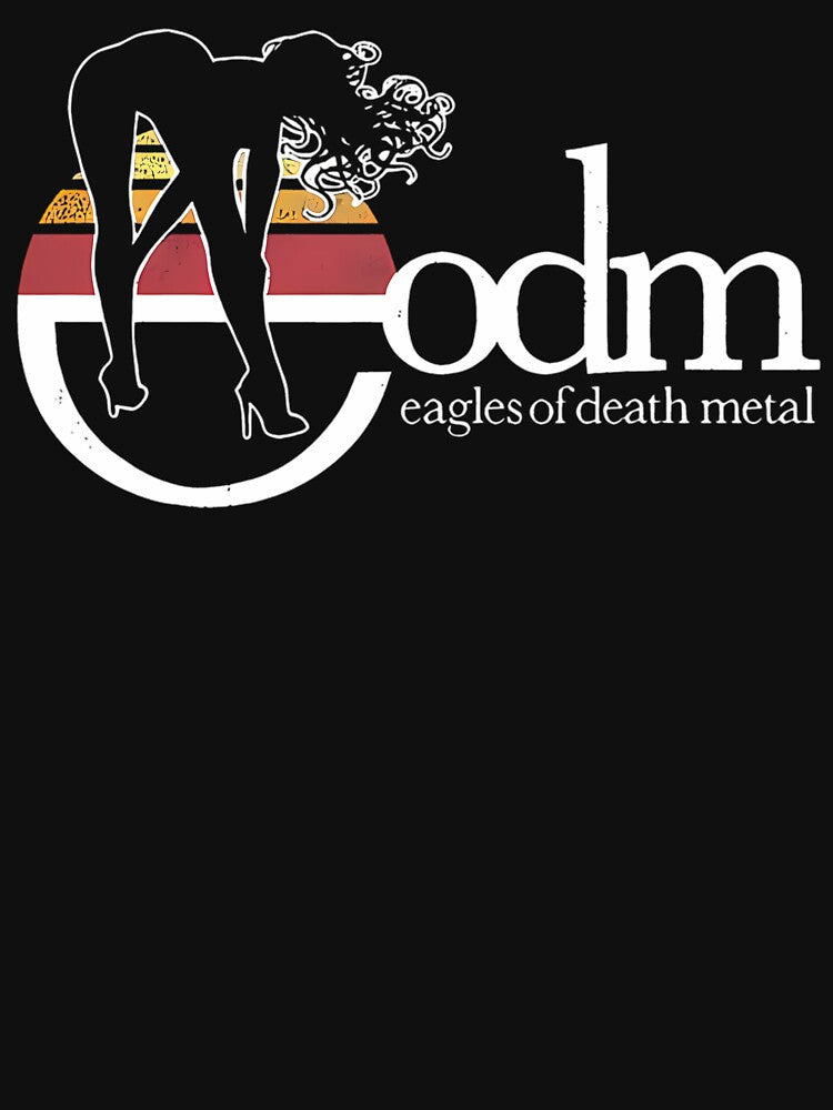 Eagless Of Deaths Metal Black Oceans Logo Rock Shirt