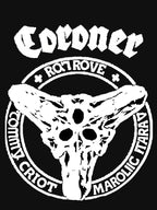 Coroner Swiss Thrash Metal Band Skull Shirt