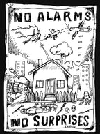 No Surprises Illustrated Lyrics Shirt