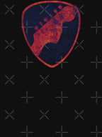 Distressed Fire Guitar Pick Shirt