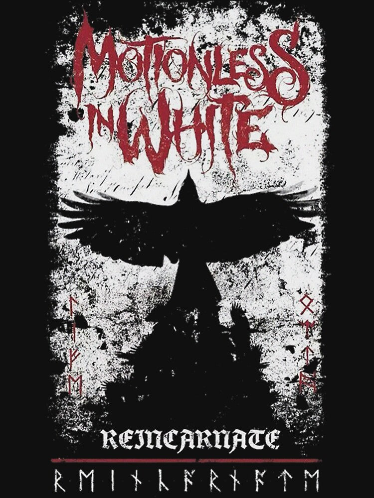 Vintage Motionless Heavy In White Music Band Shirt