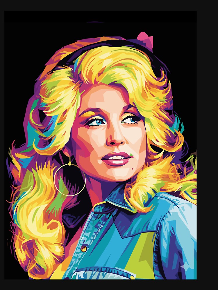 Dolly Parton Designs Pop Art Shirt