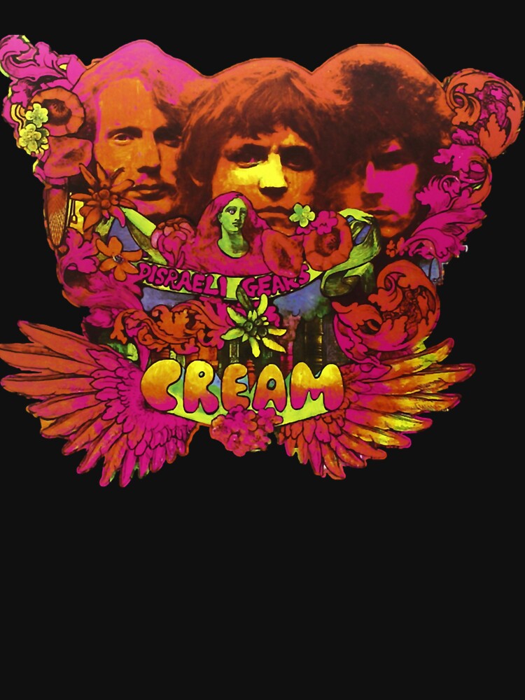 Cream Band Psychedelic Album Cover Shirt