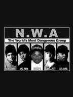 N W A The World's Most Dangerouss Group Lineup Shirt