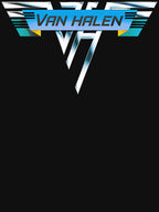 Van Halen Logo 80s Rock Band Shirt