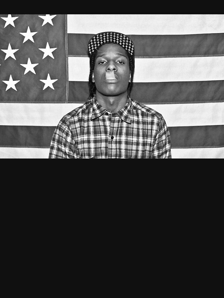 Style Asap With Flag Shirt