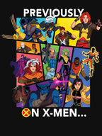 Marvel Studios X-Men '97 Season 2 Previously On X-Men Long Sleeve Shirt