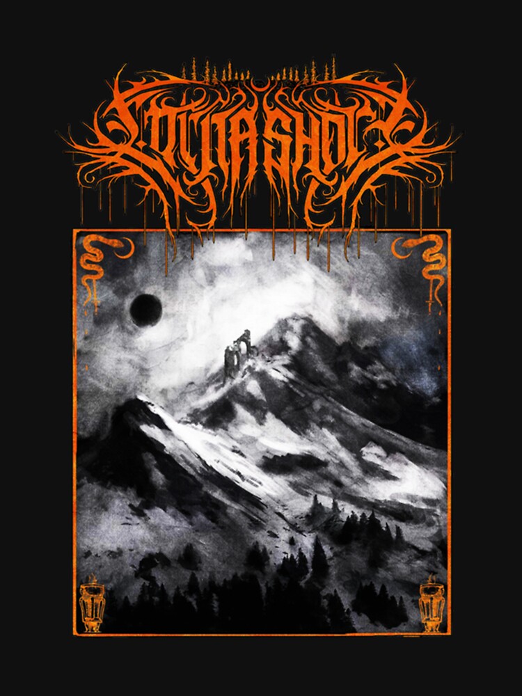 Genres Deathcore Lorna Shore Logo Wallpaper Shirt