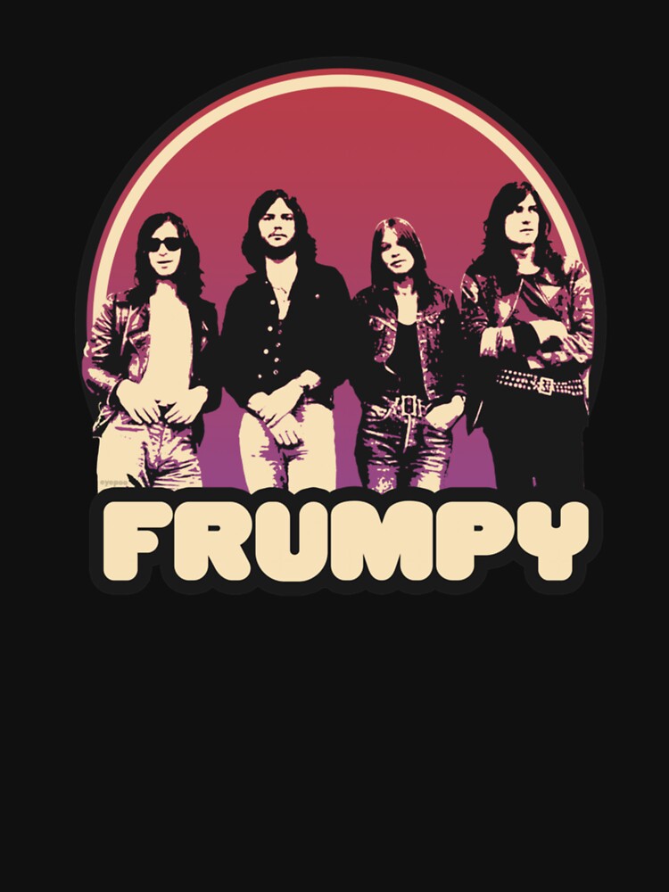 Frumpy German Krautrock Band Retro Design Shirt