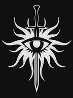 White Inquisition Logo T Shirt