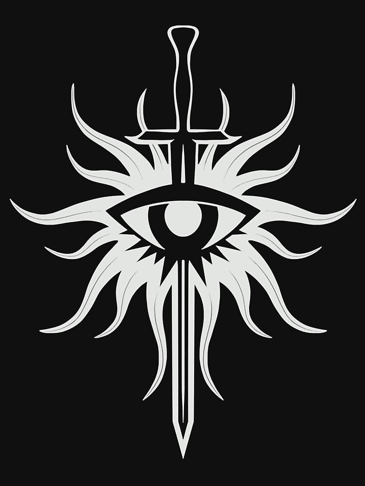 White Inquisition Logo T Shirt