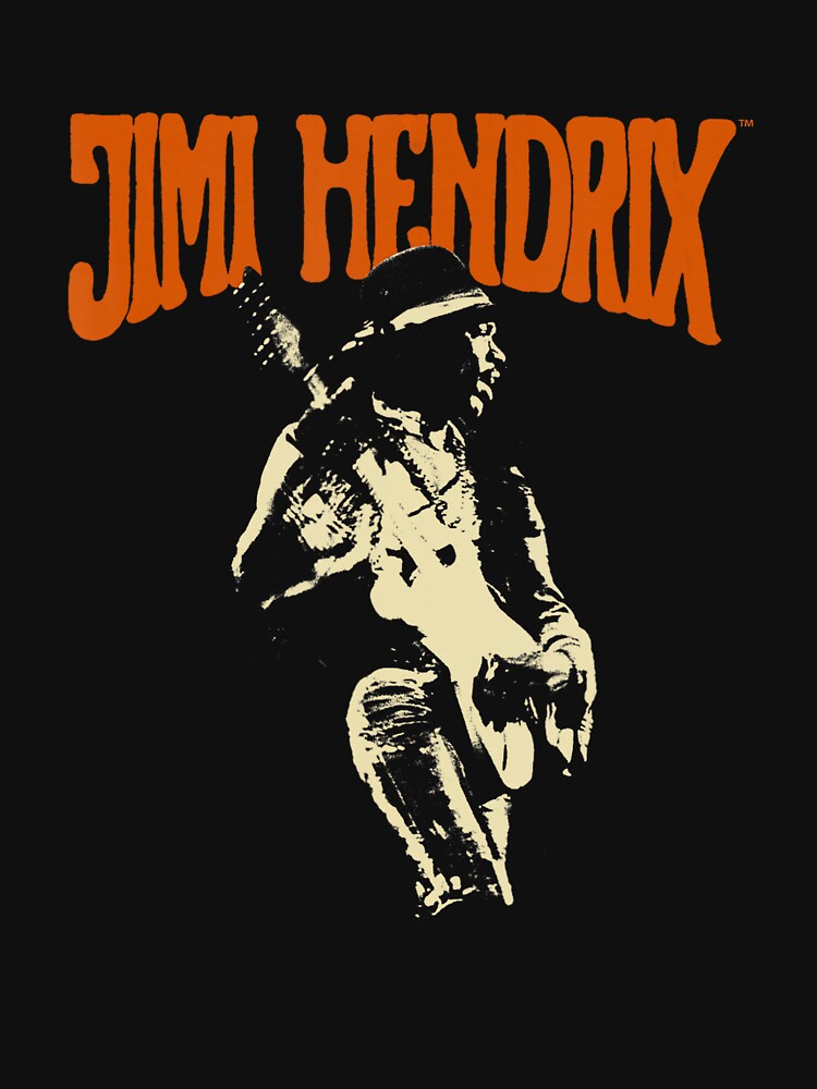 Jimi Hendrix Vintage Portrait Design Shirt