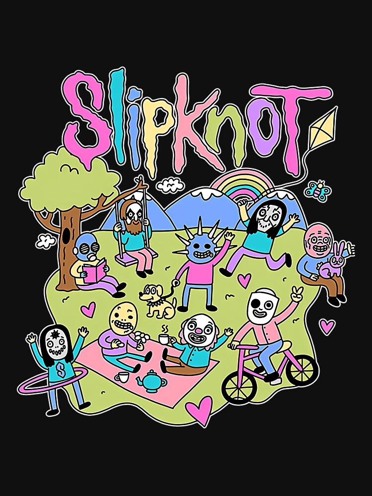 Slipknots Band Cartoon Shirt