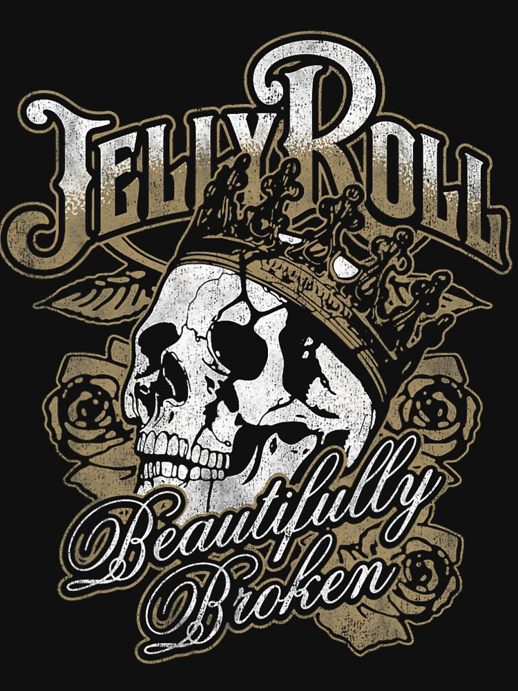 Jelly Roll Beautifully Broken For Tour 2024 Jelly Roll Fan Shirt