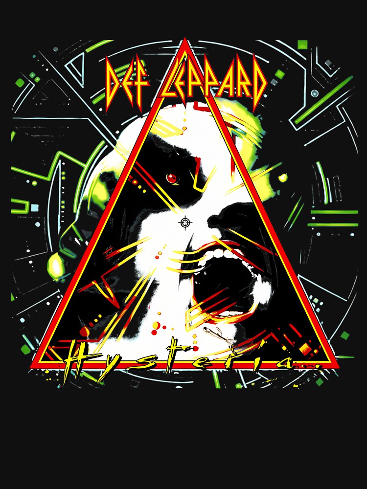 Def Leppard Hysteria Retro Band Shirt