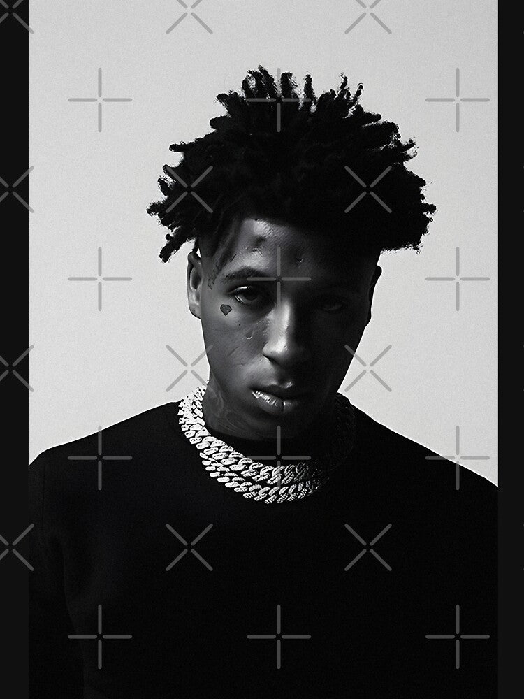 Black Portrait Boy Hair Broke Shirt