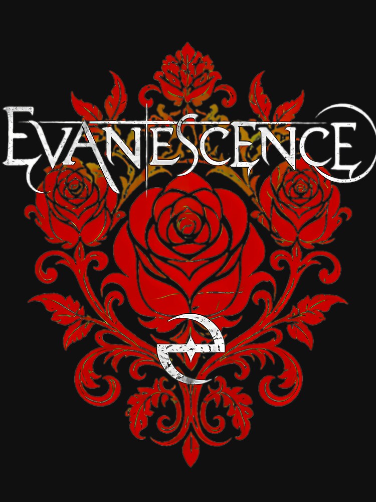 Evanescences Gothics Rose Band Shirt