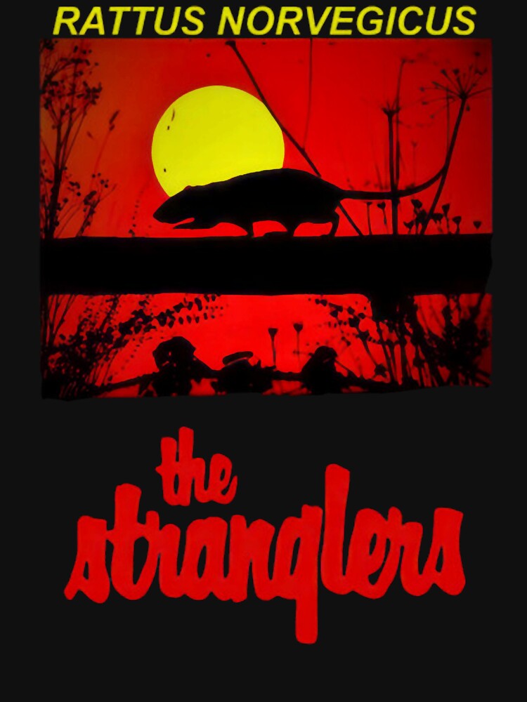 The Stranglers The Common Rat Album Art 80s Retro Punk Band Shirt