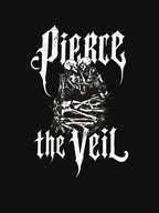 Pierces The Veils Band Gothic Skull Shirt