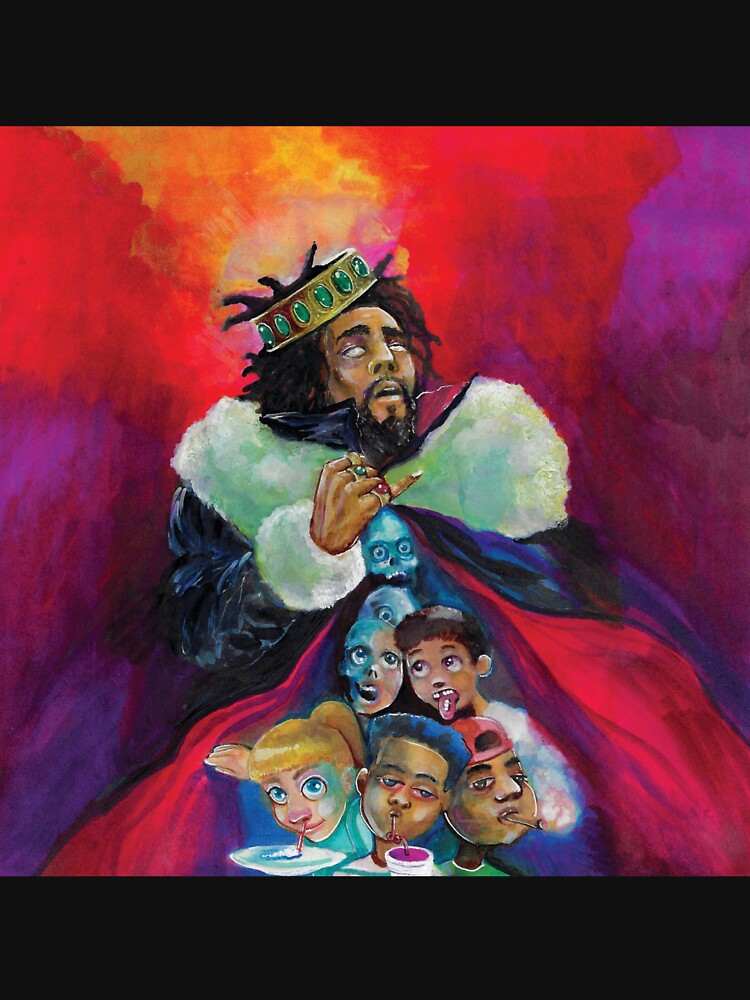 Rapper J Cole KOD Album Shirt