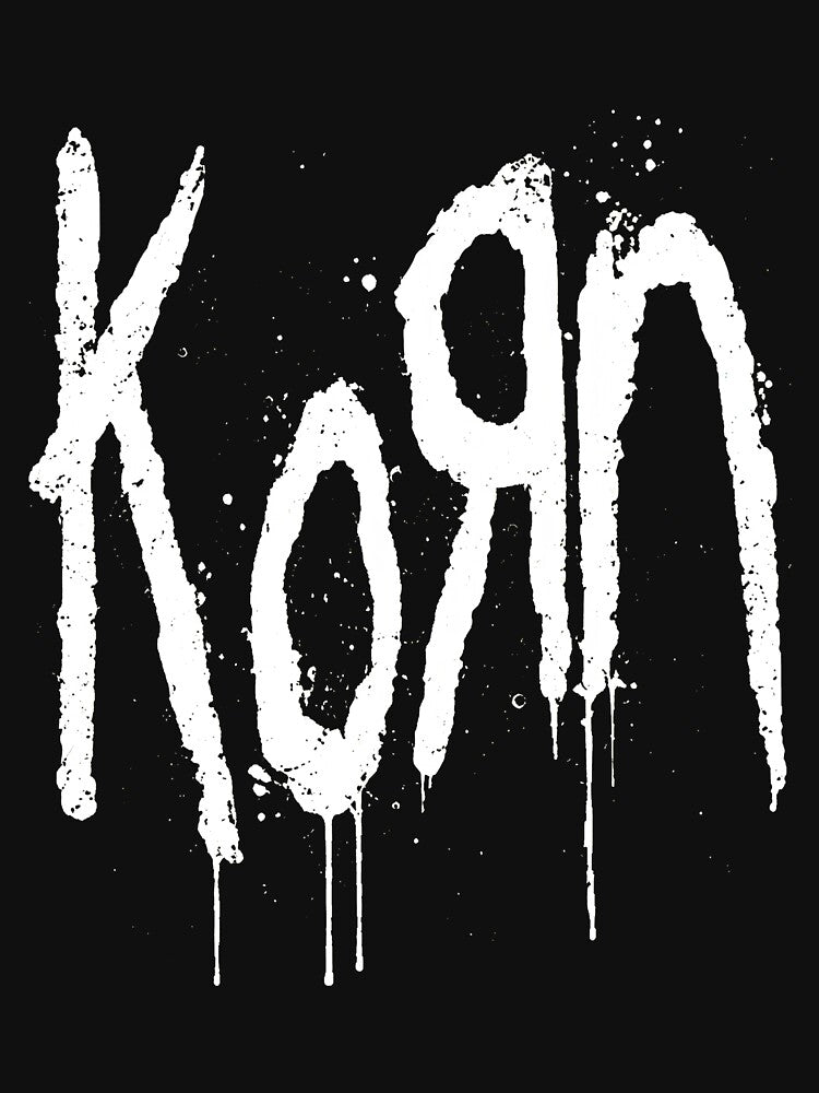 KoRns Dripping Grunge Nu Metal Rock Band Shirt