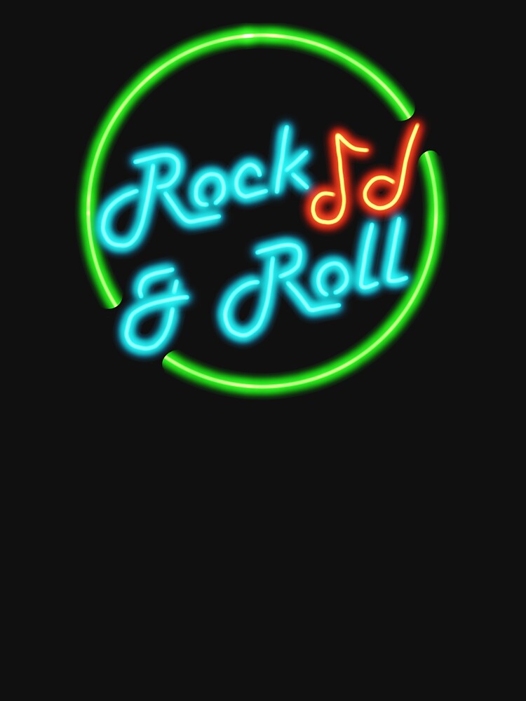 Rock N Roll Neon Shirt