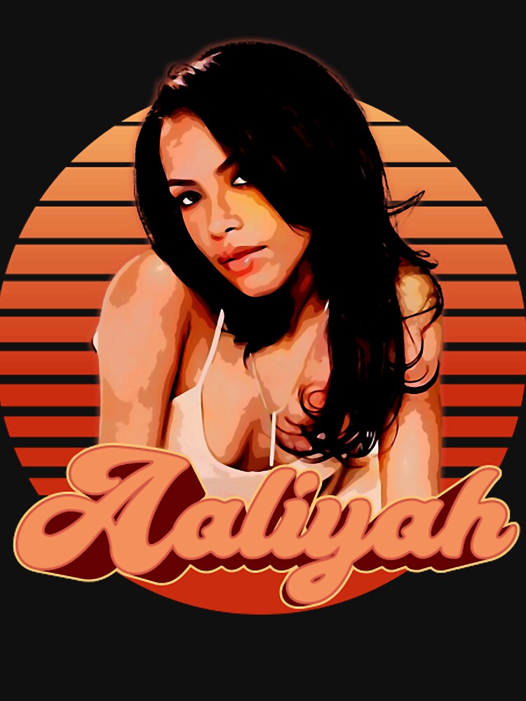 Iconic Aaliyah Tribute Timeless R&B Legend Shirt