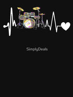 Drummer Heartbeat For Drummers & Percussionists Shirt