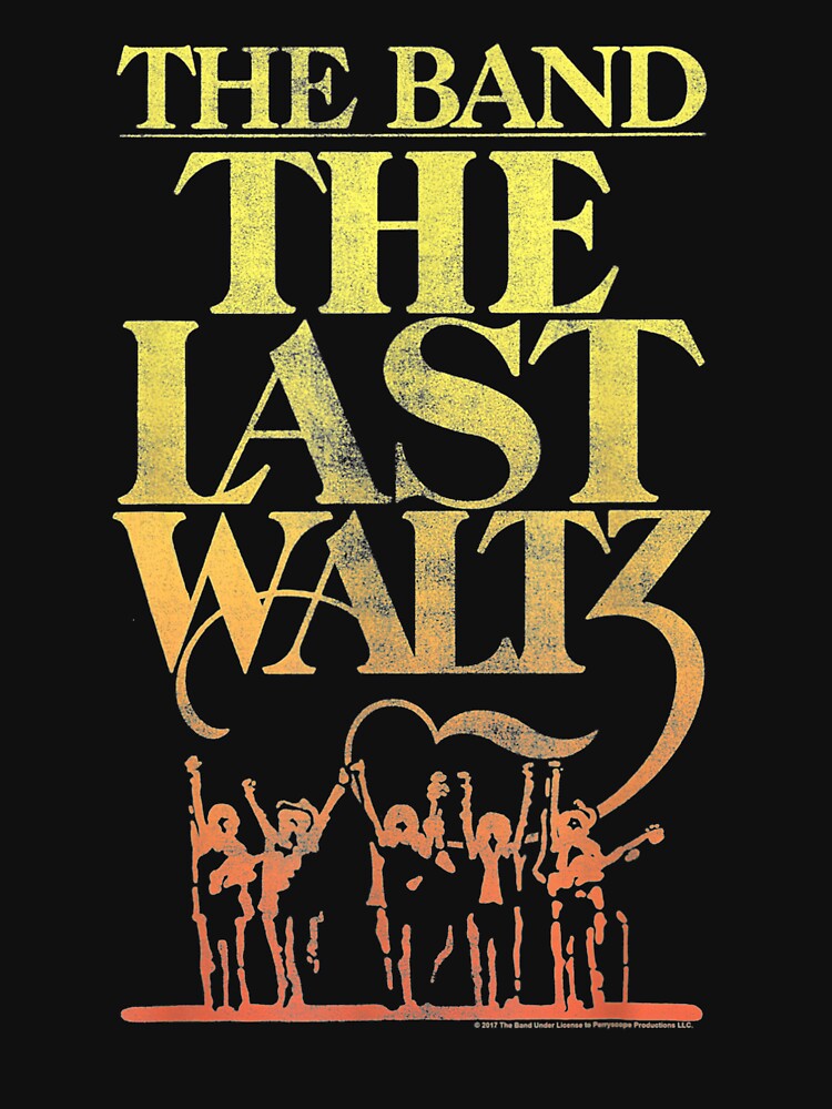 The Band The Last Waltz Vintage Shirt