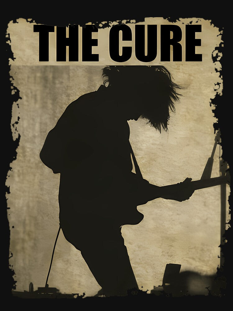 The Cure - Retro Blackwhite Shirt