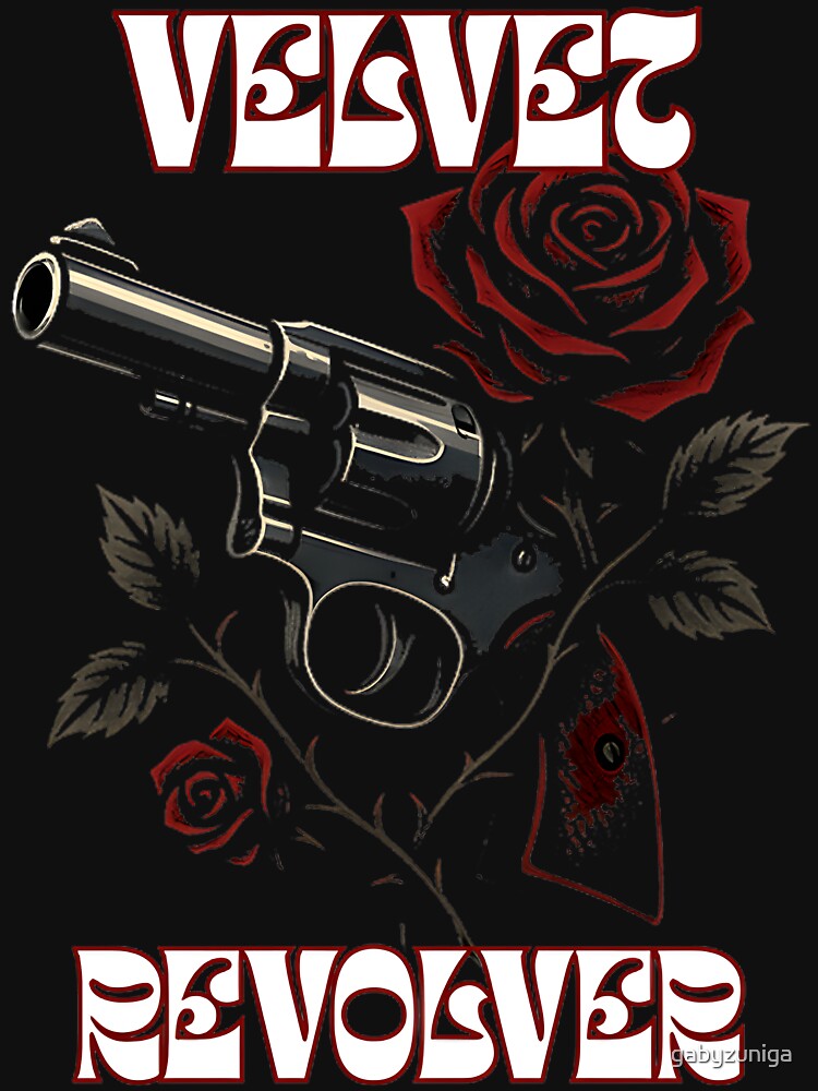 Velvet Revolver Rock Band Inspired Artistic Design Shirt