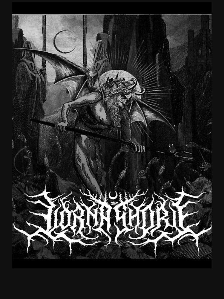 LORNA SHORE METAL ARTWORK Graphic Shirt