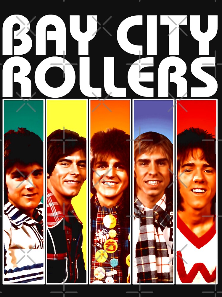 Funny Gifts Band Bay City Rollers Music Rock Cool Graphic Shirt