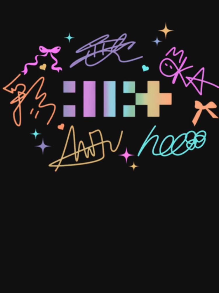 ILLIT Members Signatures Aesthetic Shirt
