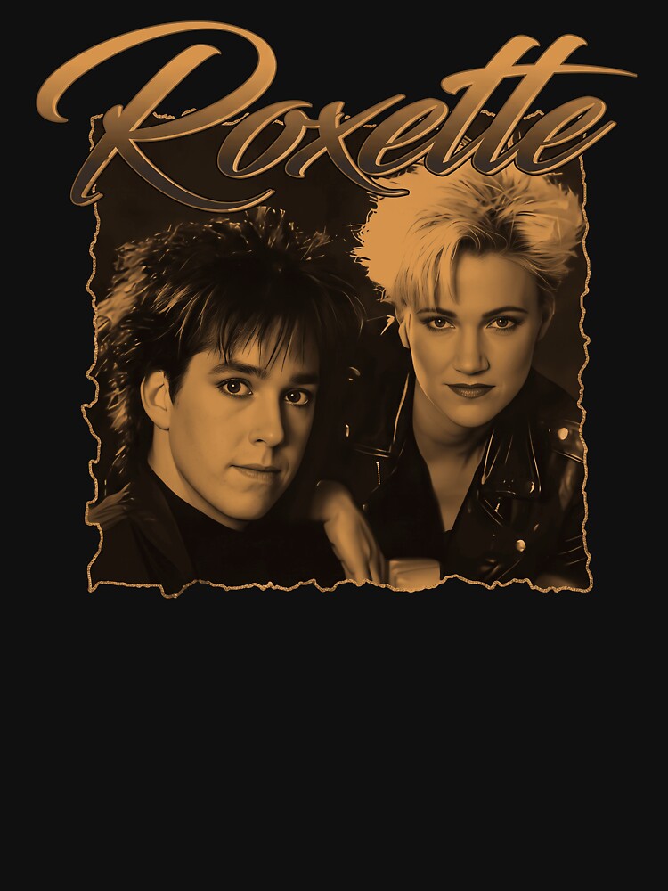 80s Hair Metal Rock Band Glam Rock Retro Duo Portrait Shirt