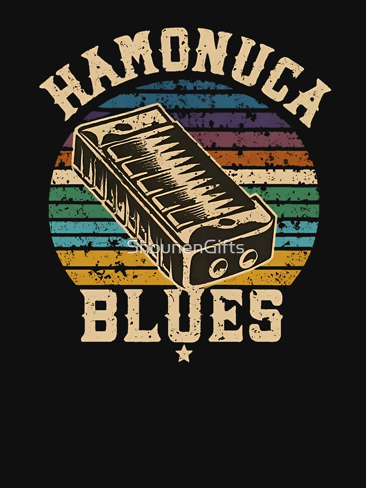 Vintage Harmonica Blues Shirt