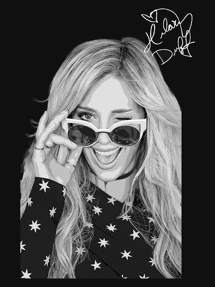Hilary Duff Vintage 90s Bootleg Shirt