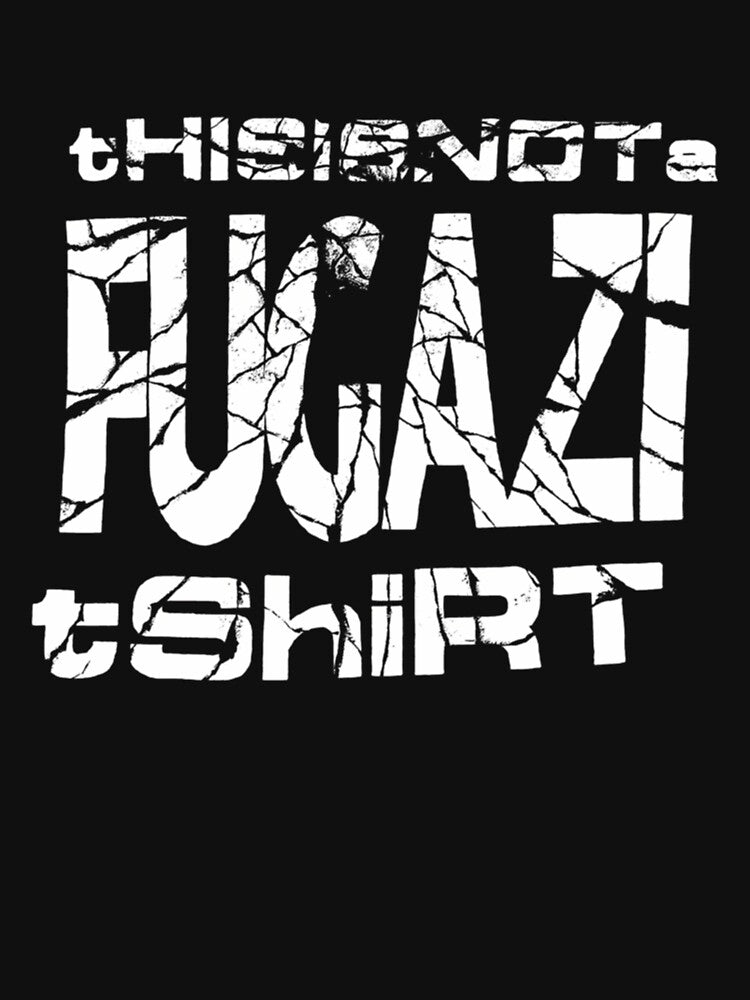 Fugazi Hardcore Metal Concert Grunge Punk Band Shirt