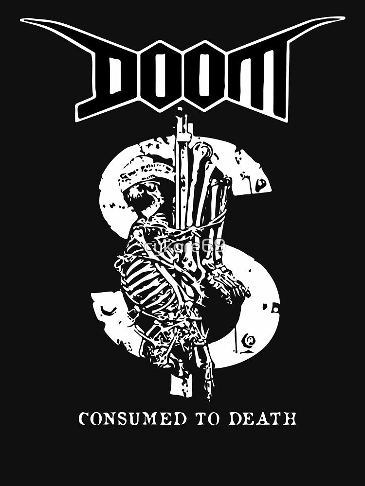 Consumed To Death Doom Tribute Shirt