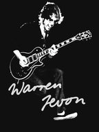 Warren Zevon Rock Musician Guitar Performance Shirt