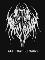 Gothic Metal Logo All That Remains Dark Shirt